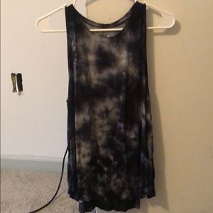 Black tie due American Eagle tank top